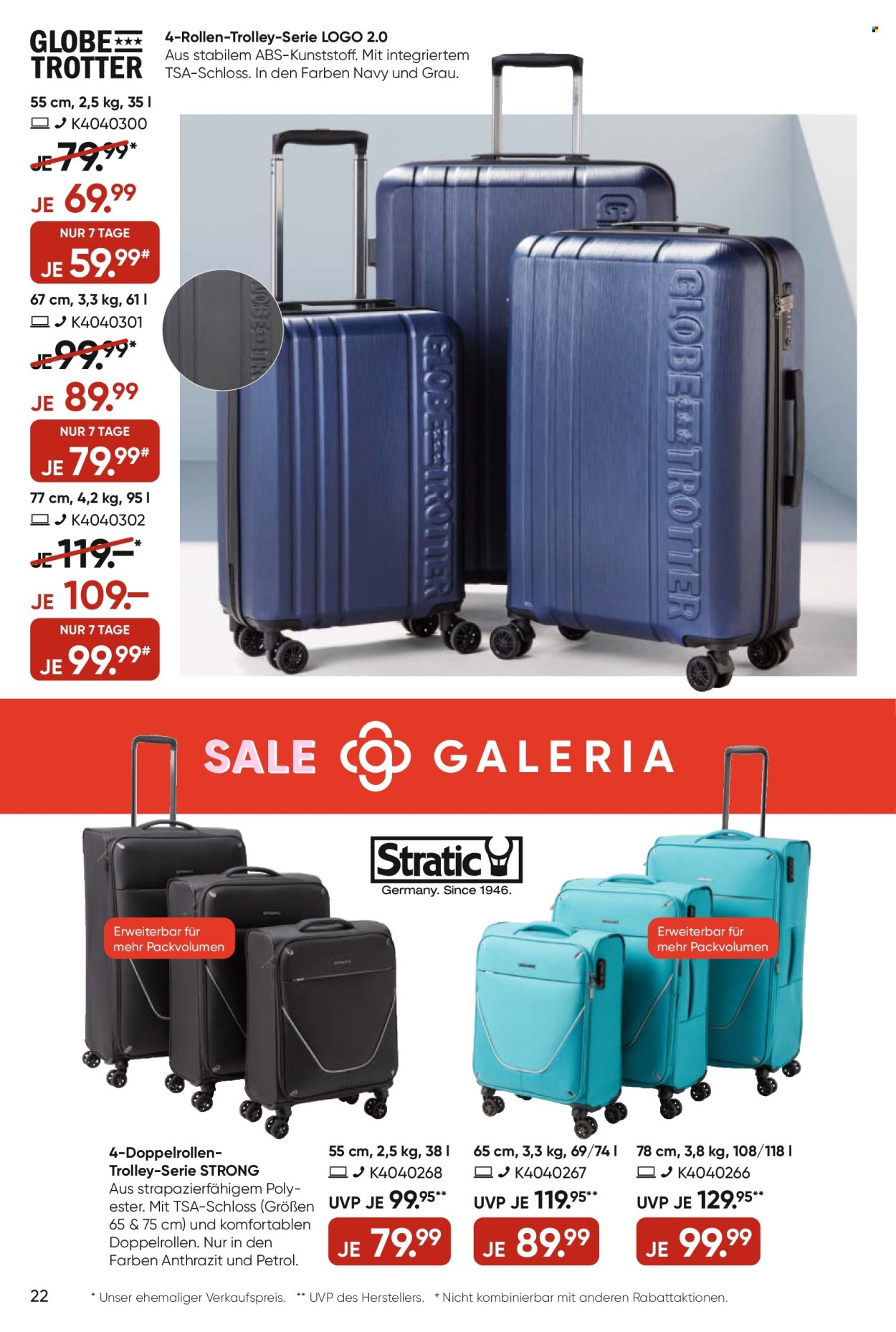 GALERIA Karstadt Kaufhof Prospekte  - 3.07.2024 - 9.07.2024. Seite 22