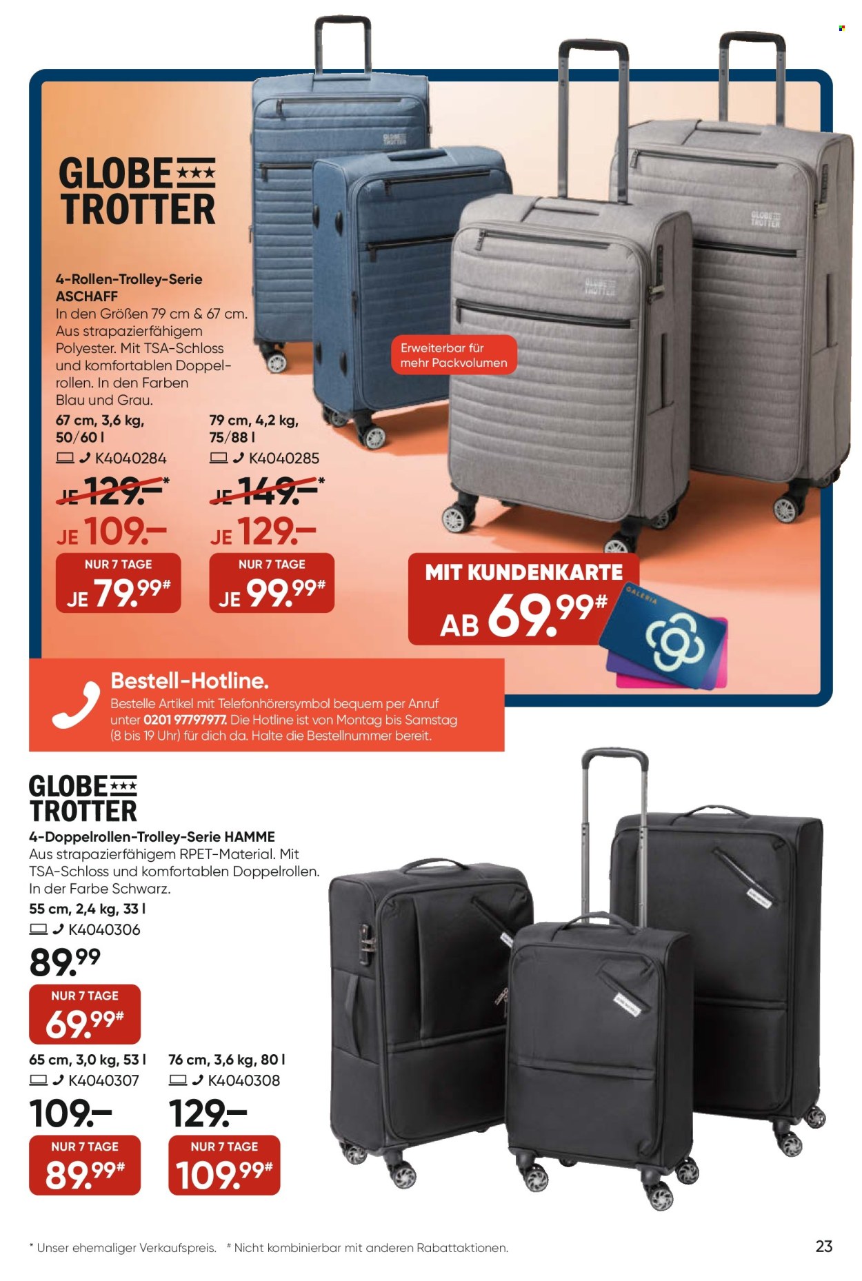 GALERIA Karstadt Kaufhof Prospekte  - 3.07.2024 - 9.07.2024. Seite 23