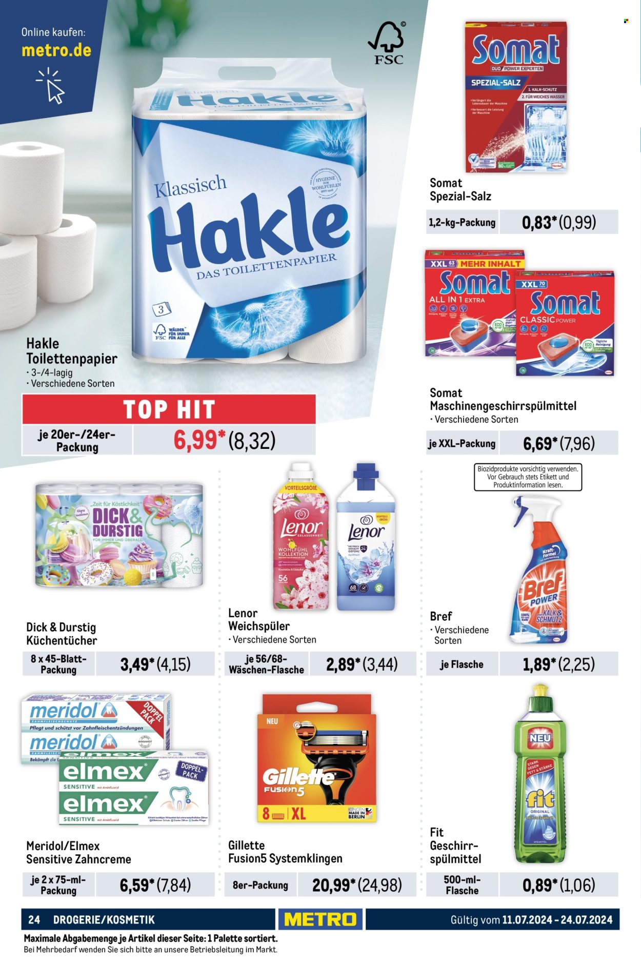 Metro Prospekte  - 11.07.2024 - 24.07.2024. Seite 24