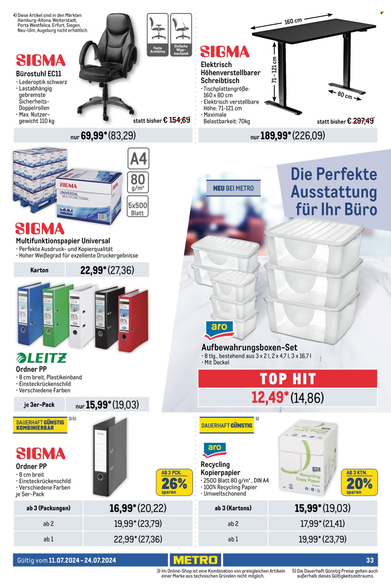 Metro Prospekte  - 11.07.2024 - 24.07.2024. Seite 33