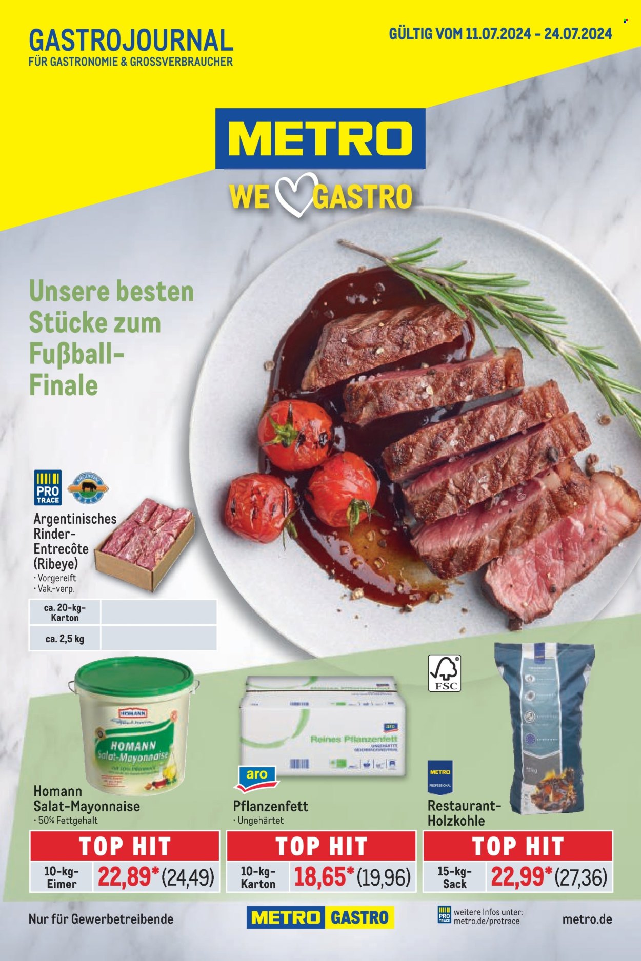 Metro Prospekte  - 11.07.2024 - 24.07.2024. Seite 1