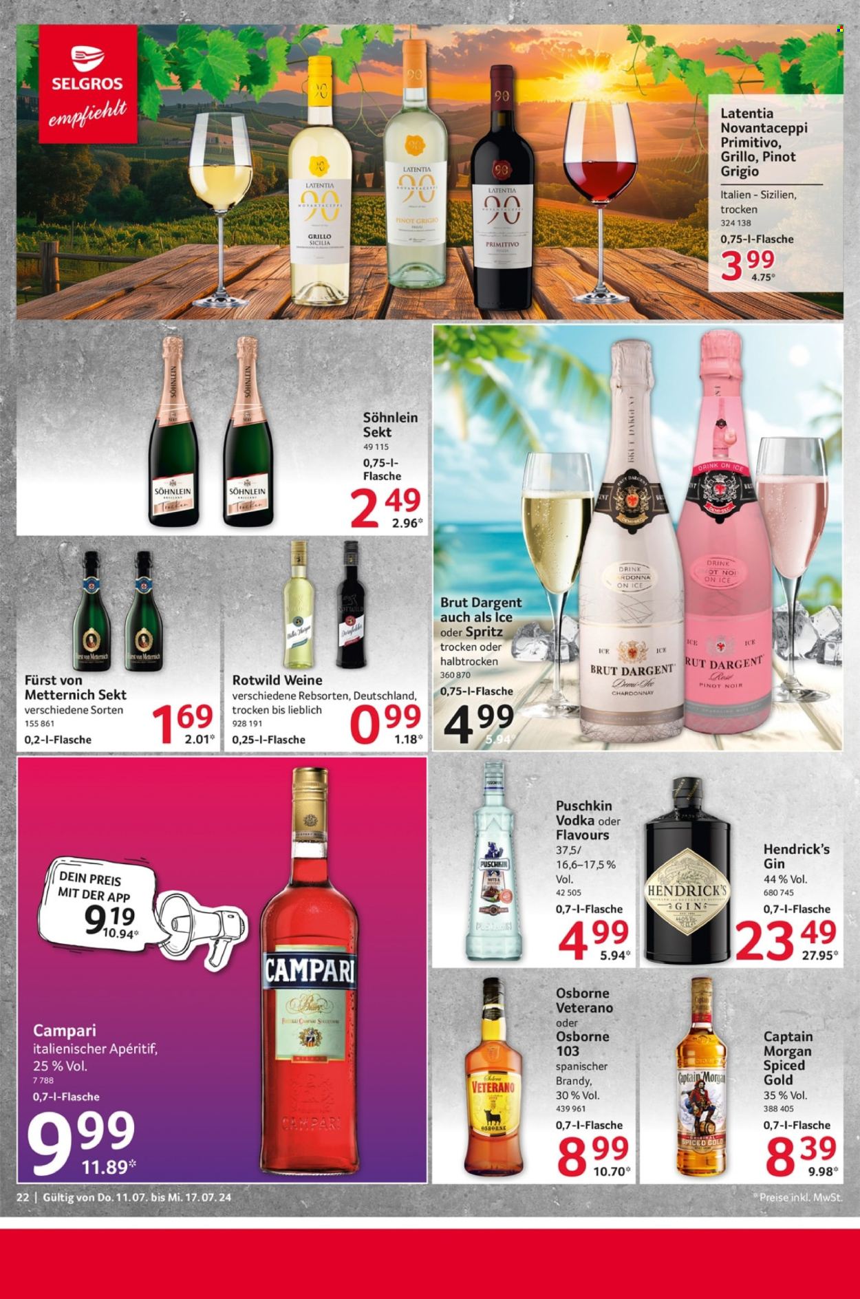 Selgros Prospekte  - 11.07.2024 - 17.07.2024. Seite 22