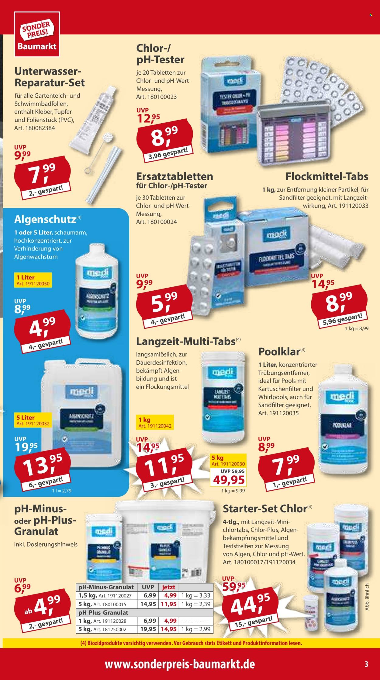 Sonderpreis-Baumarkt Prospekte  - 13.07.2024 - 19.07.2024. Seite 3