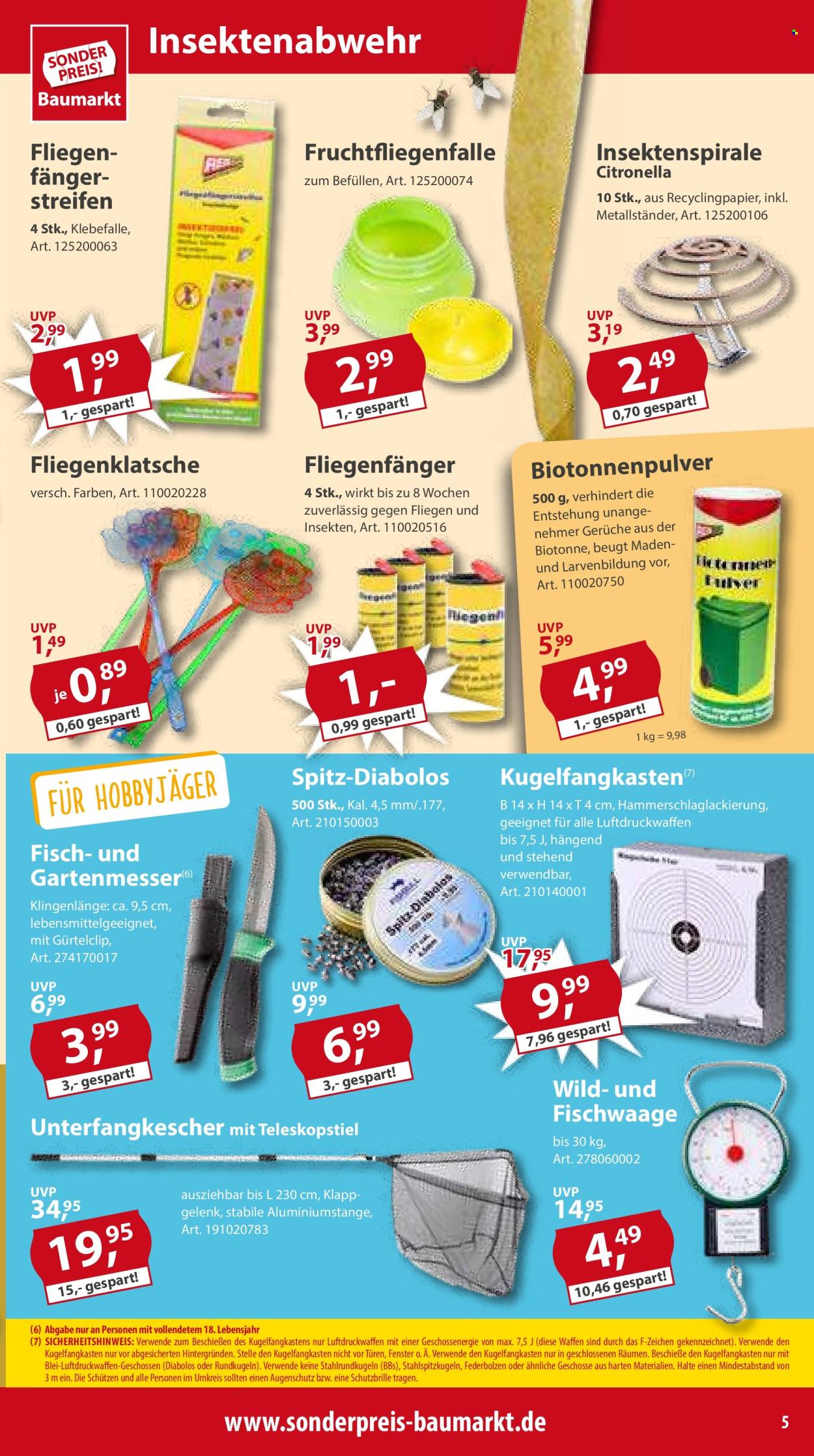 Sonderpreis-Baumarkt Prospekte  - 13.07.2024 - 19.07.2024. Seite 5