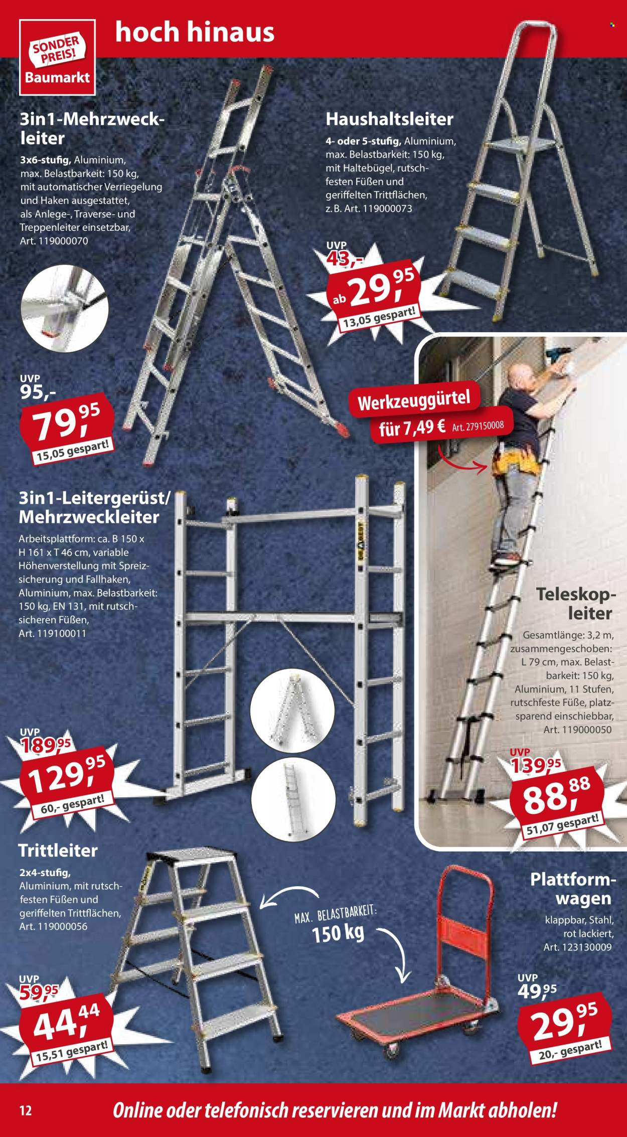 Sonderpreis-Baumarkt Prospekte  - 13.07.2024 - 19.07.2024. Seite 12