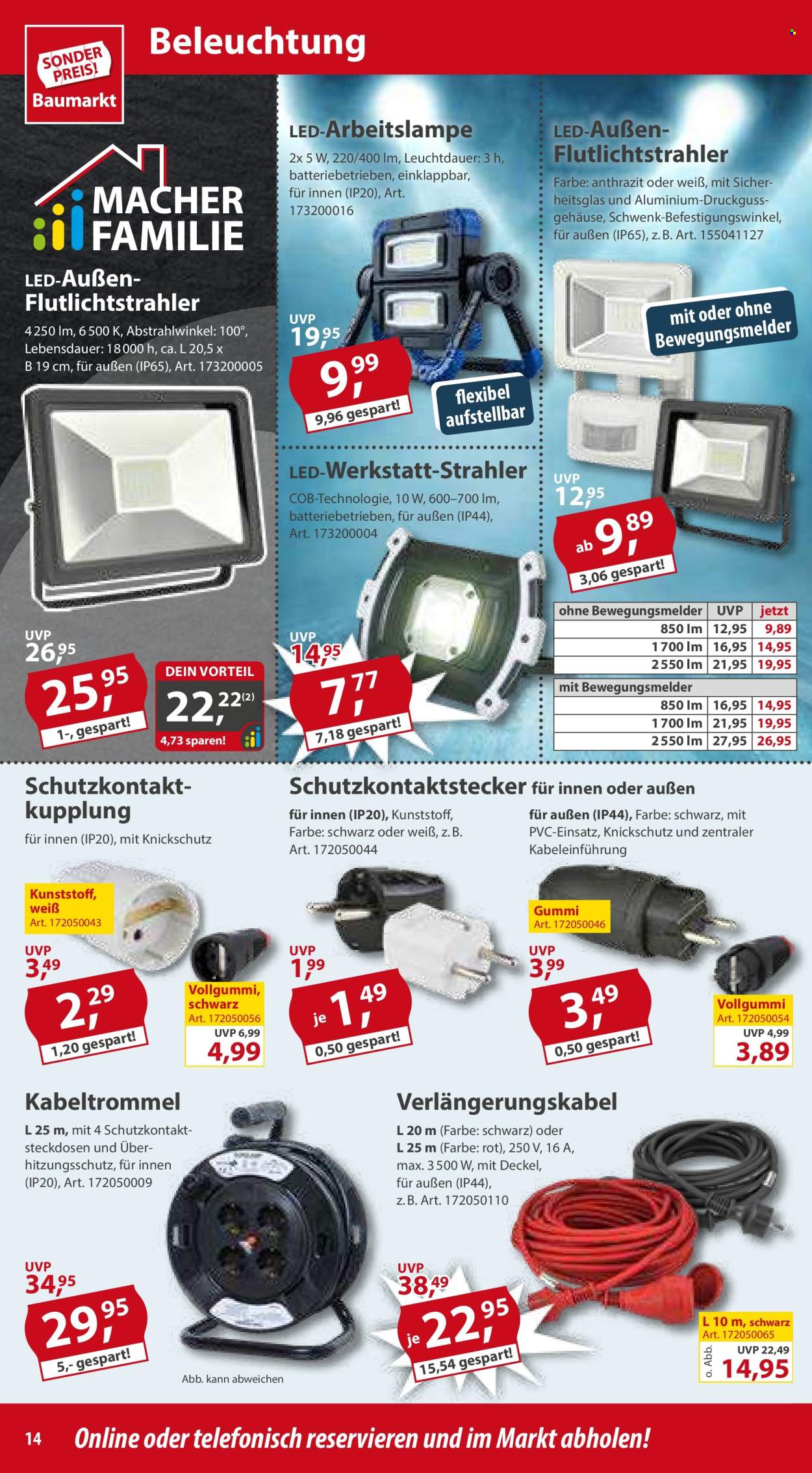 Sonderpreis-Baumarkt Prospekte  - 13.07.2024 - 19.07.2024. Seite 14