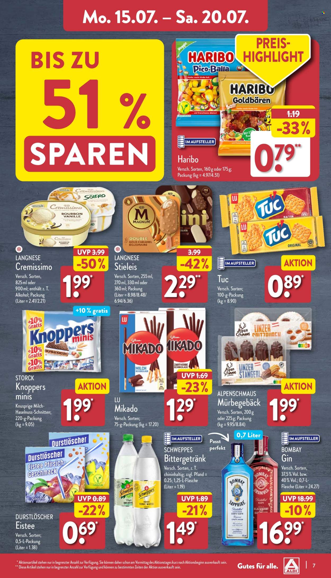 ALDI Nord Prospekte  - 15.07.2024 - 20.07.2024. Seite 7