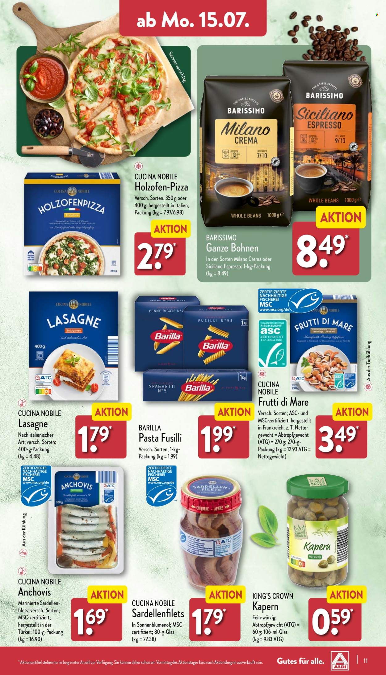 ALDI Nord Prospekte  - 15.07.2024 - 20.07.2024. Seite 11