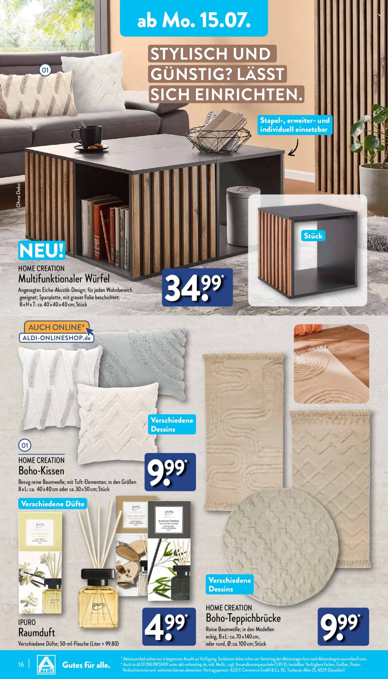 ALDI Nord Prospekte  - 15.07.2024 - 20.07.2024. Seite 16