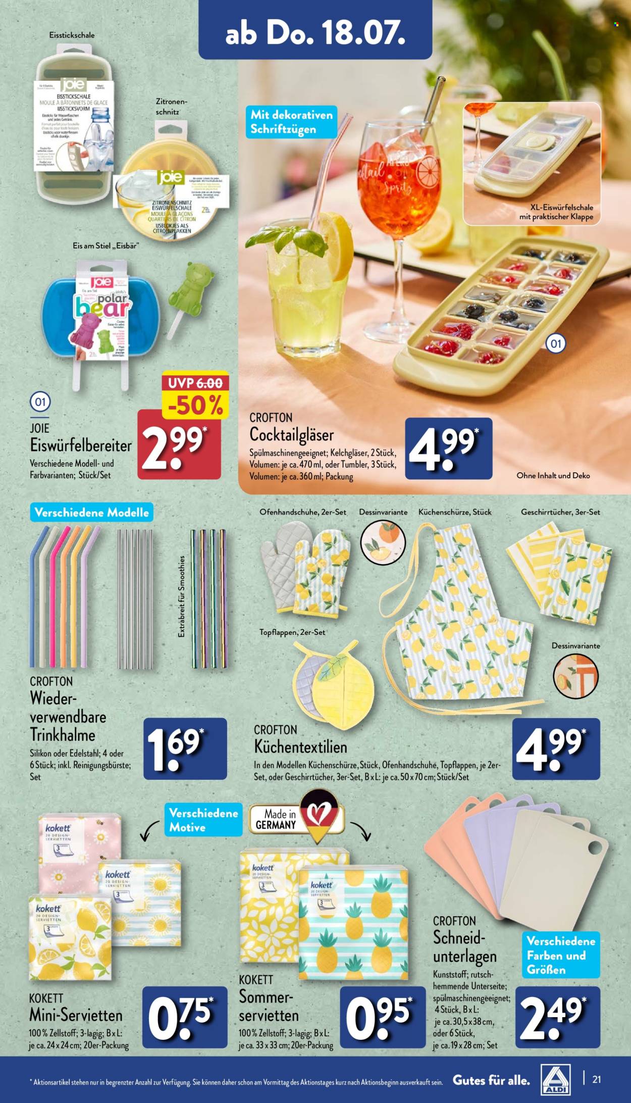 ALDI Nord Prospekte  - 15.07.2024 - 20.07.2024. Seite 21