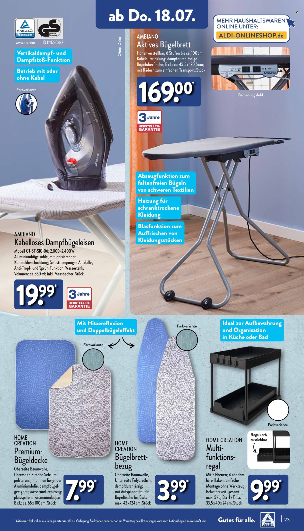ALDI Nord Prospekte  - 15.07.2024 - 20.07.2024. Seite 23