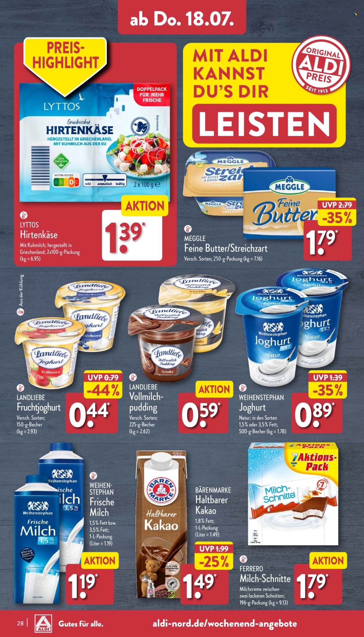 ALDI Nord Prospekte  - 15.07.2024 - 20.07.2024. Seite 28