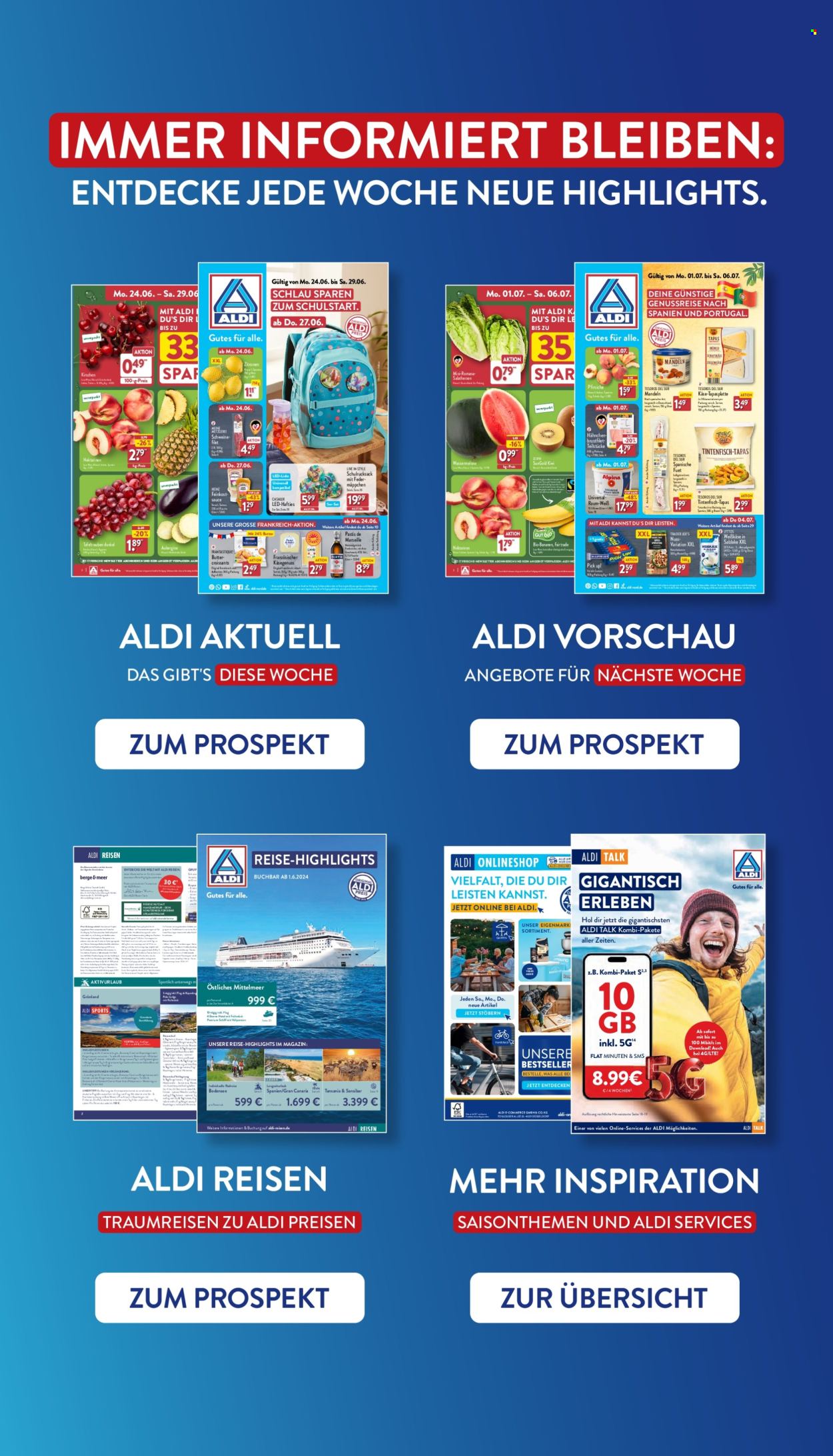 ALDI Nord Prospekte  - 15.07.2024 - 20.07.2024. Seite 42