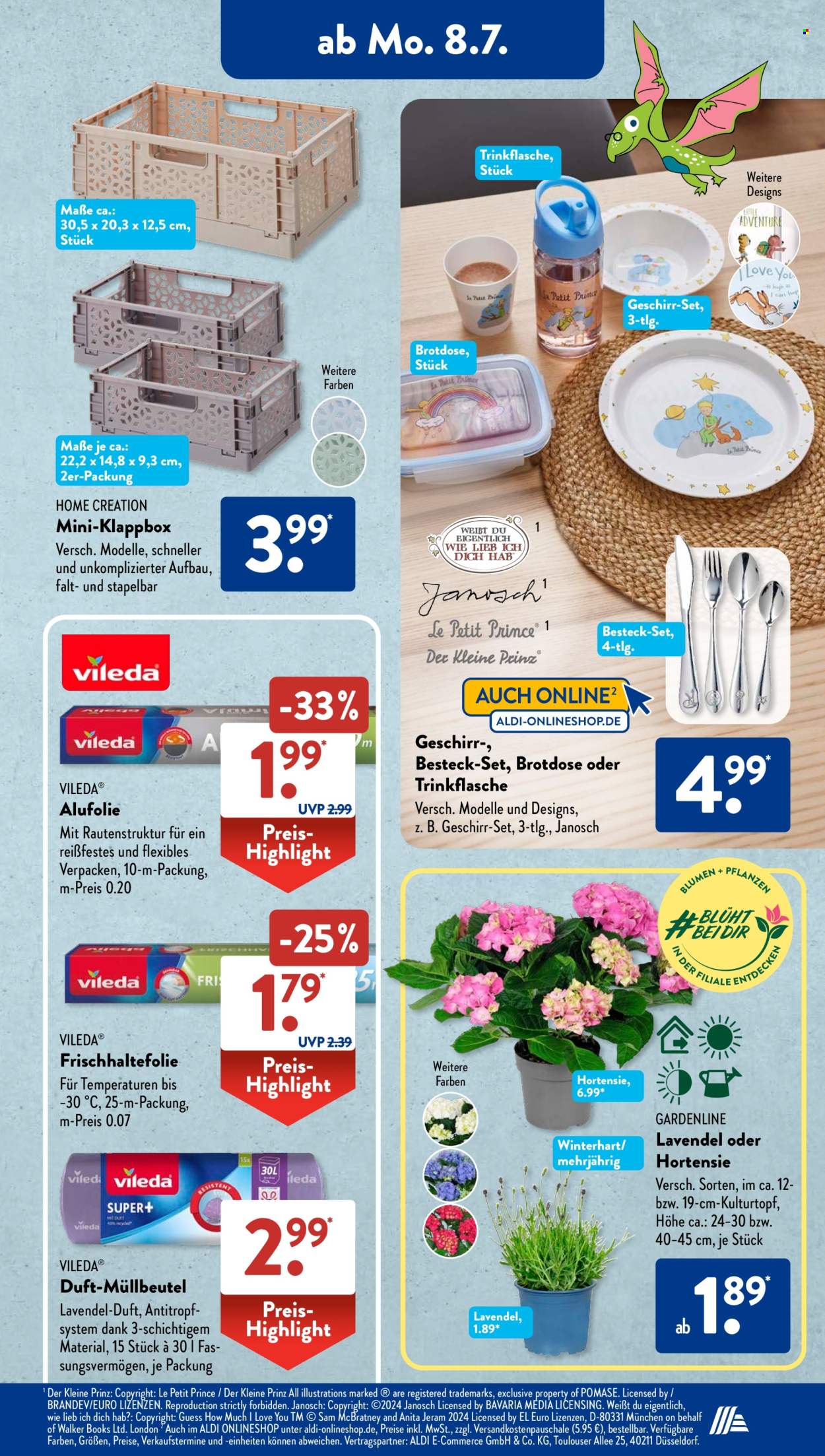 ALDI SÜD Prospekte  - 8.07.2024 - 13.07.2024. Seite 17