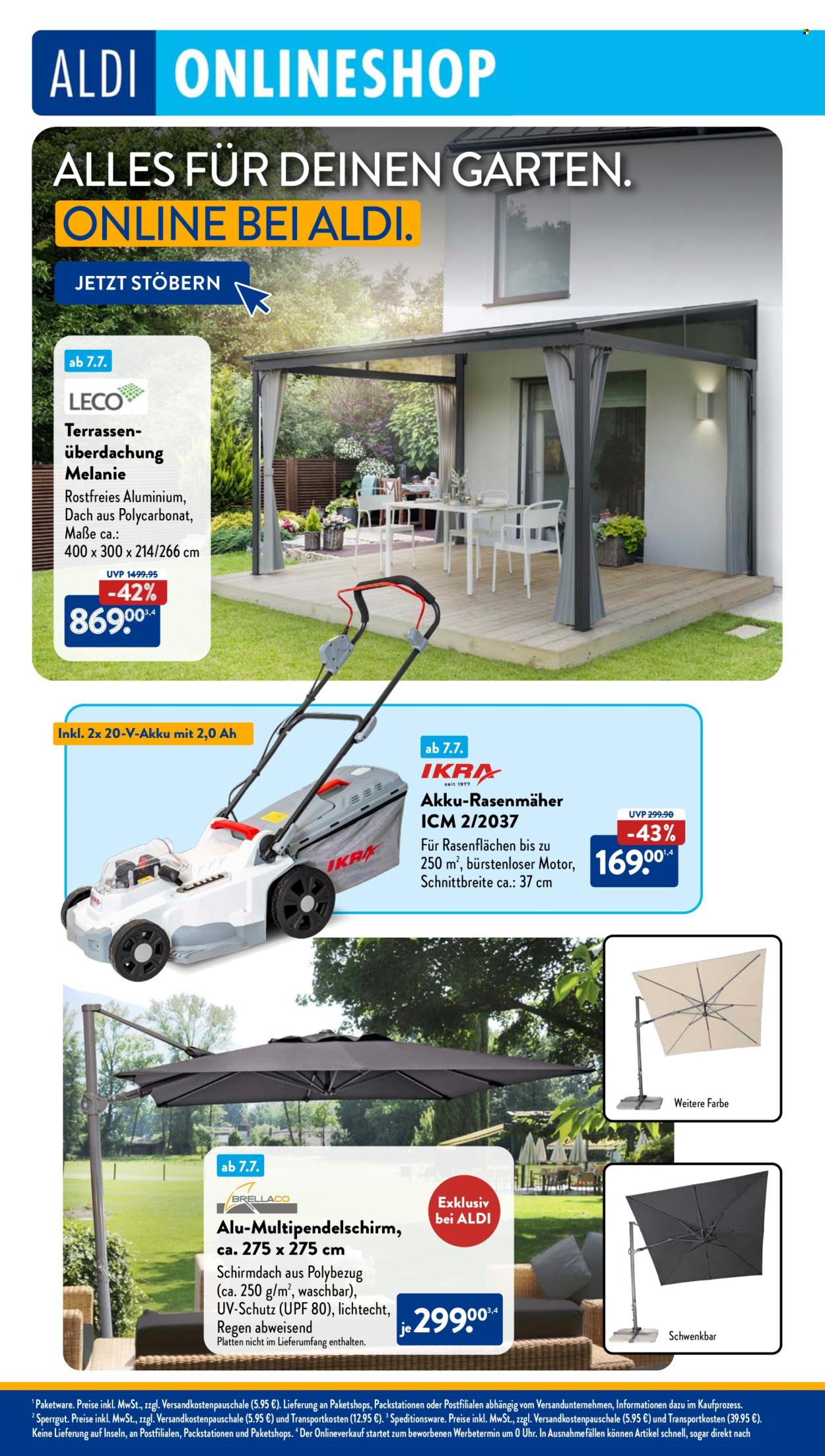ALDI SÜD Prospekte  - 8.07.2024 - 13.07.2024. Seite 40