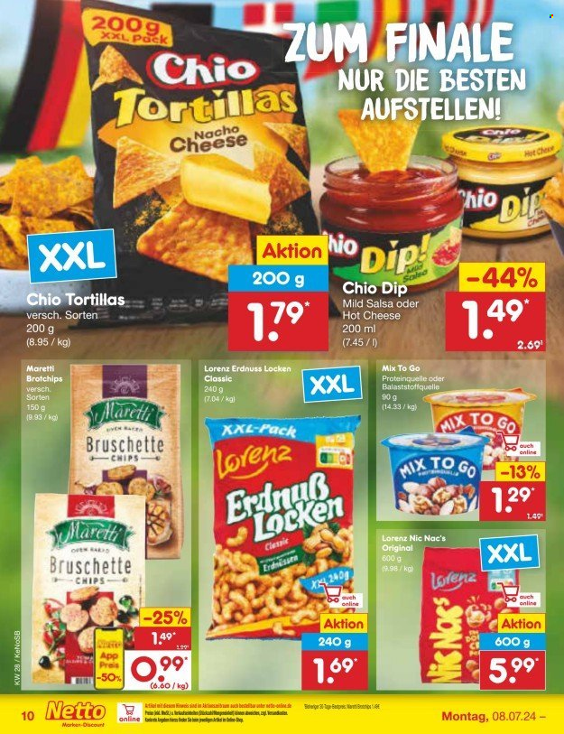 Netto Marken-Discount Prospekte  - 8.07.2024 - 13.07.2024. Seite 10