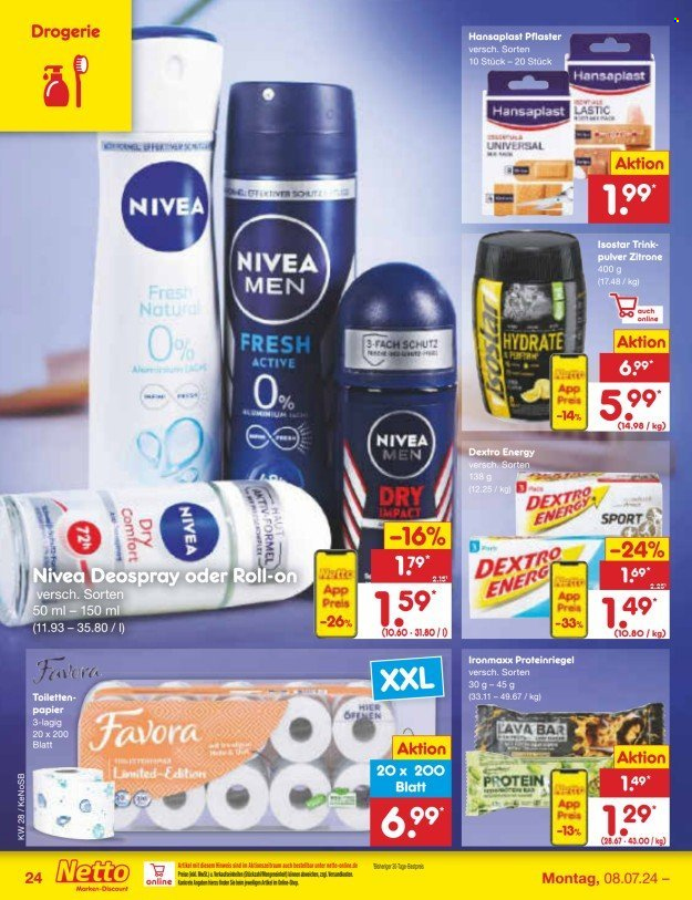Netto Marken-Discount Prospekte  - 8.07.2024 - 13.07.2024. Seite 30