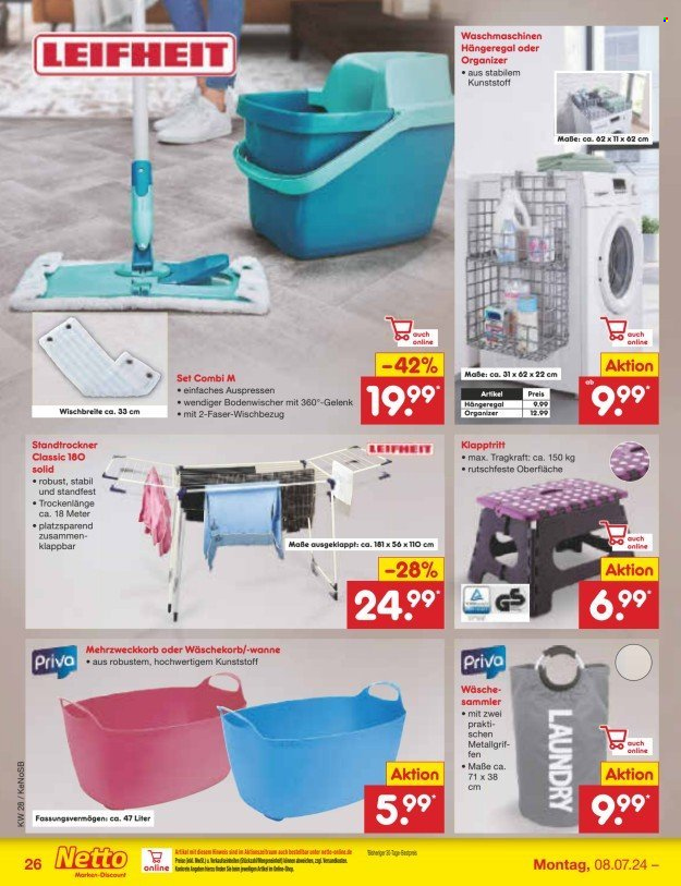 Netto Marken-Discount Prospekte  - 8.07.2024 - 13.07.2024. Seite 32