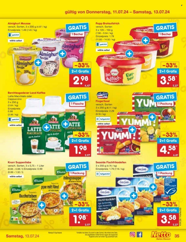 Netto Marken-Discount Prospekte  - 8.07.2024 - 13.07.2024. Seite 45