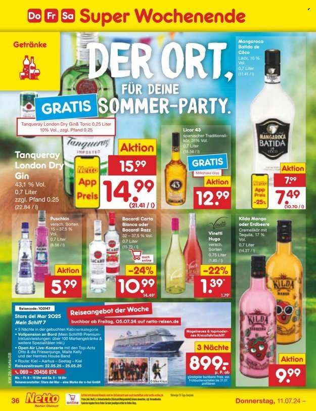 Netto Marken-Discount Prospekte  - 8.07.2024 - 13.07.2024. Seite 46