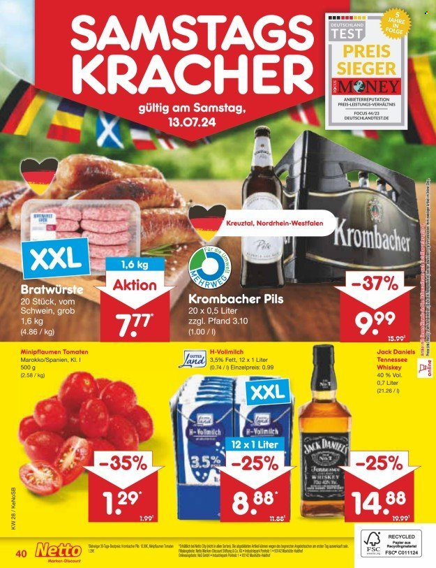 Netto Marken-Discount Prospekte  - 8.07.2024 - 13.07.2024. Seite 50