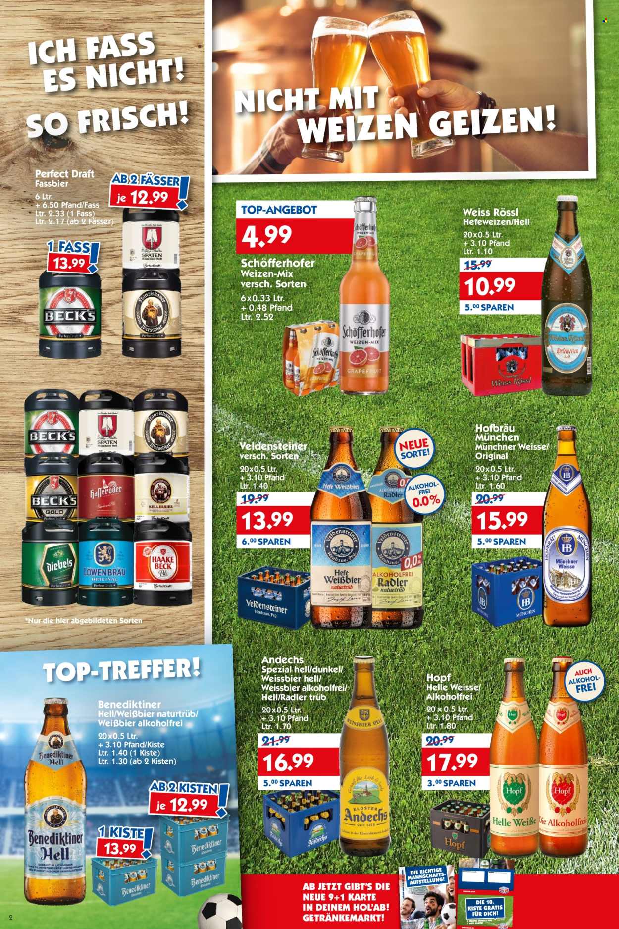 Hol'ab! Getränkemarkt Prospekte  - 8.07.2024 - 13.07.2024. Seite 2