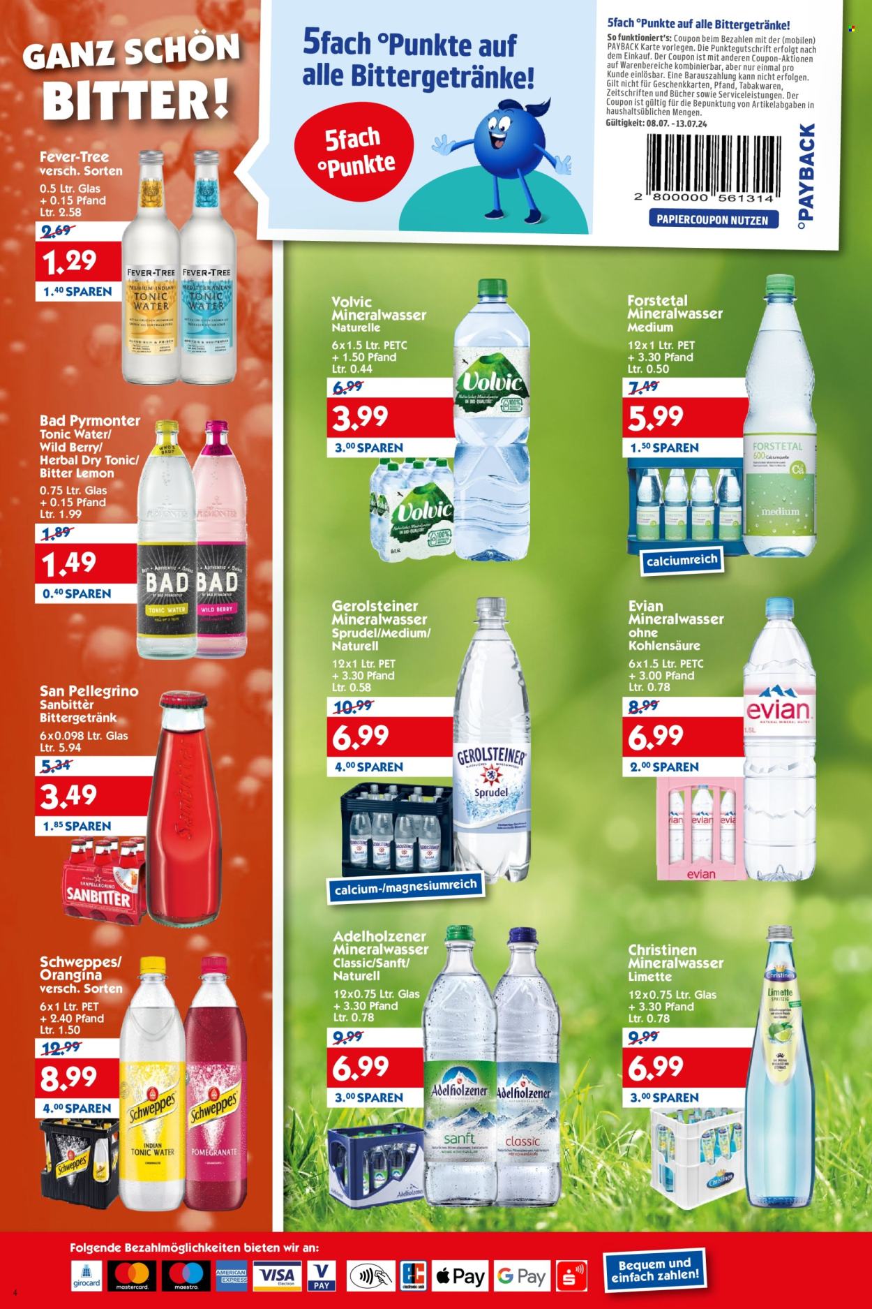Hol'ab! Getränkemarkt Prospekte  - 8.07.2024 - 13.07.2024. Seite 4