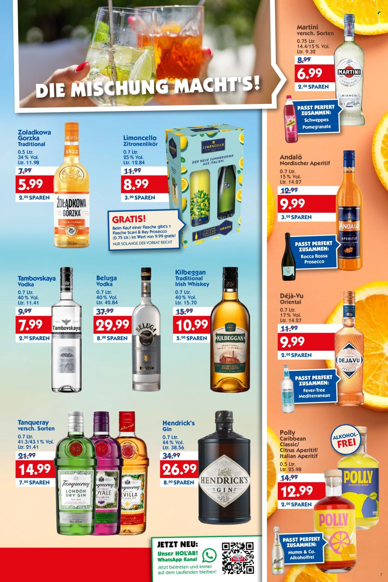 Hol'ab! Getränkemarkt Prospekte  - 8.07.2024 - 13.07.2024. Seite 7