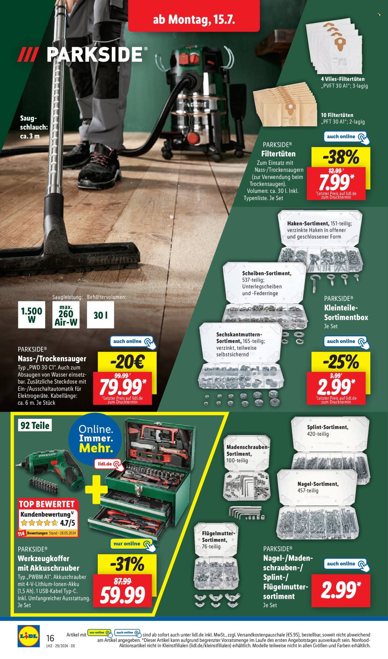 Lidl Prospekte  - 15.07.2024 - 20.07.2024. Seite 20