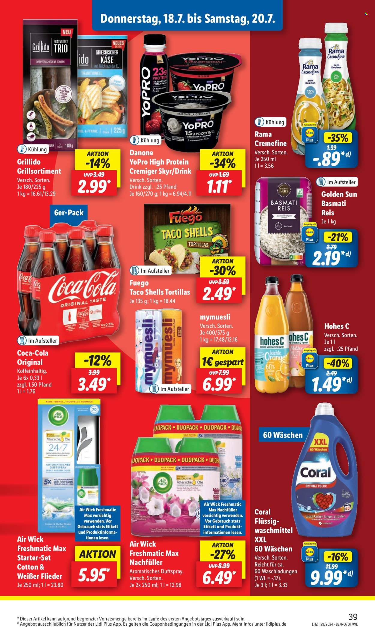 Lidl Prospekte  - 15.07.2024 - 20.07.2024. Seite 45