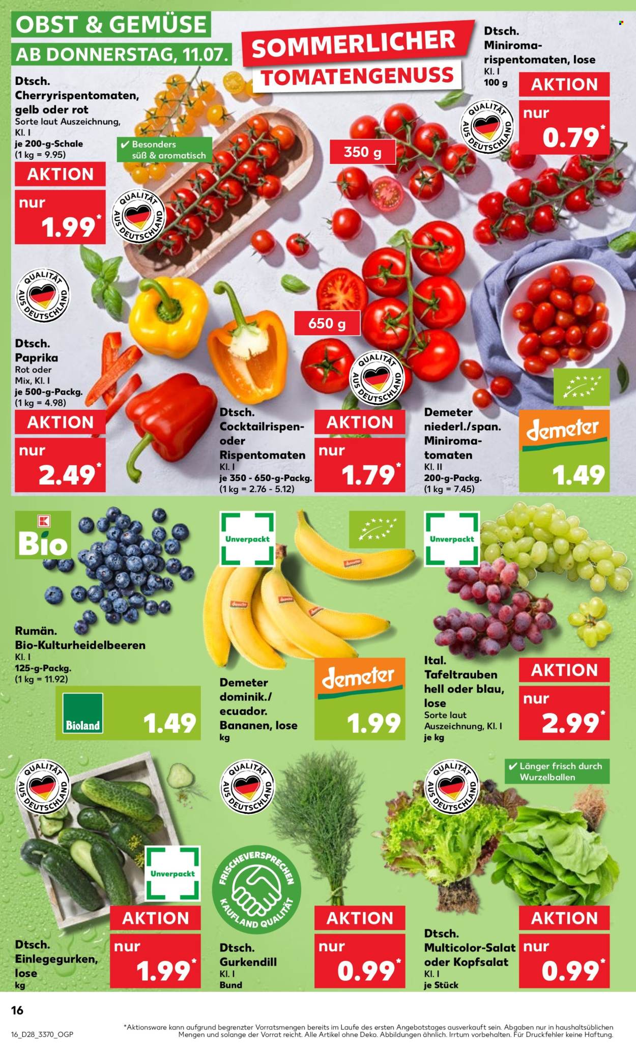 Kaufland Prospekte  - 11.07.2024 - 17.07.2024. Seite 16