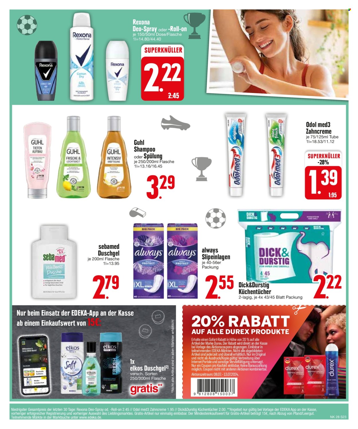 Edeka Prospekte  - 8.07.2024 - 13.07.2024. Seite 23