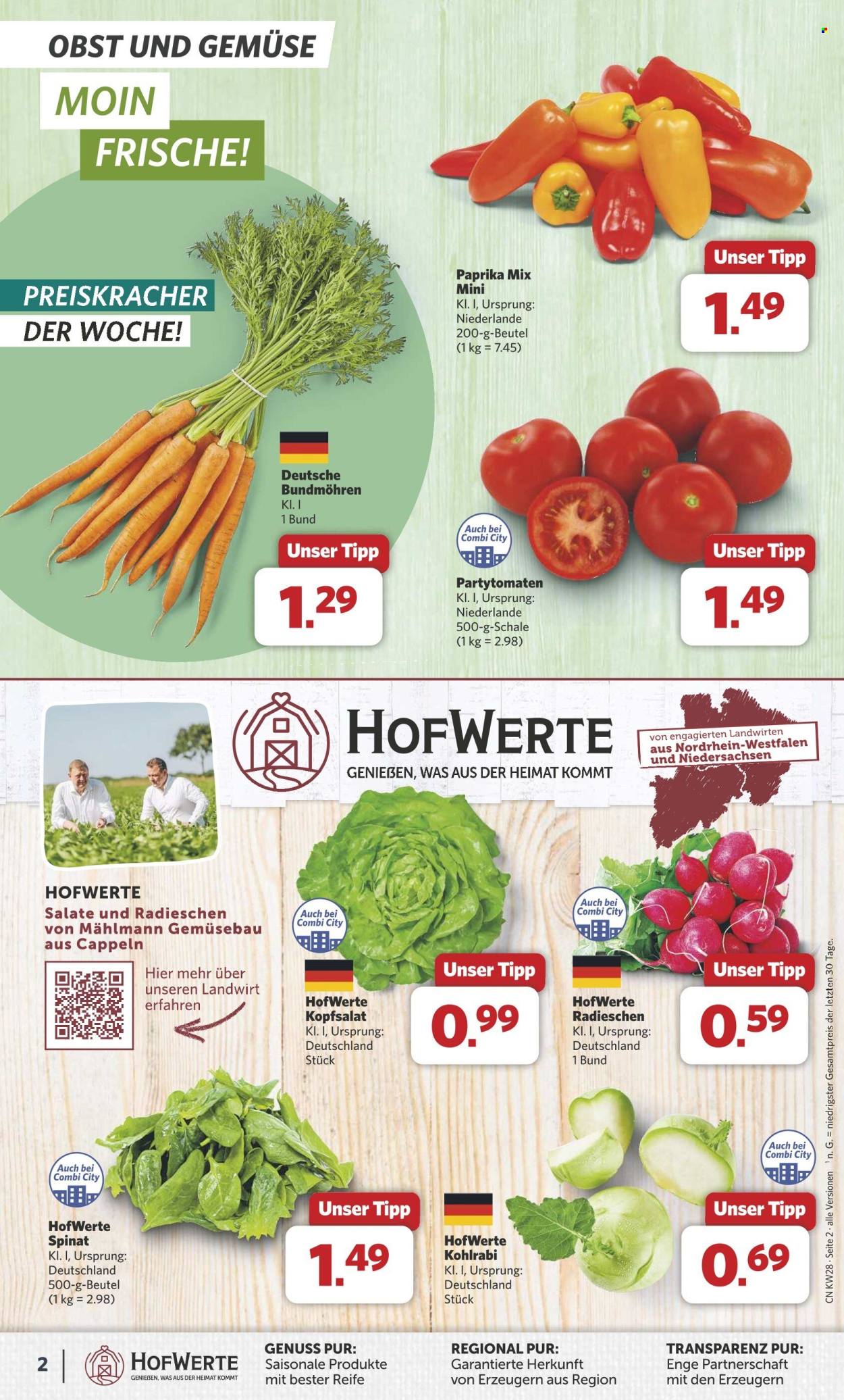 Combi Prospekte  - 8.07.2024 - 13.07.2024. Seite 2