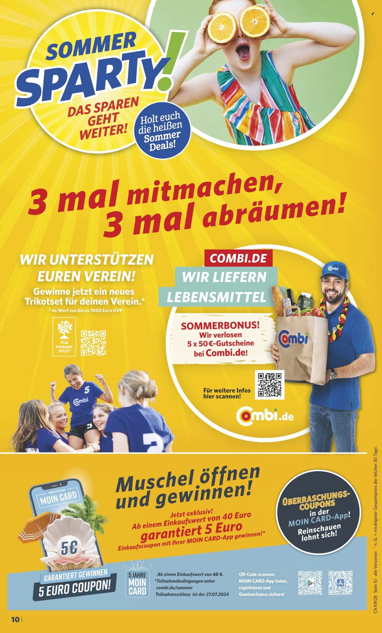 Combi Prospekte  - 8.07.2024 - 13.07.2024. Seite 12