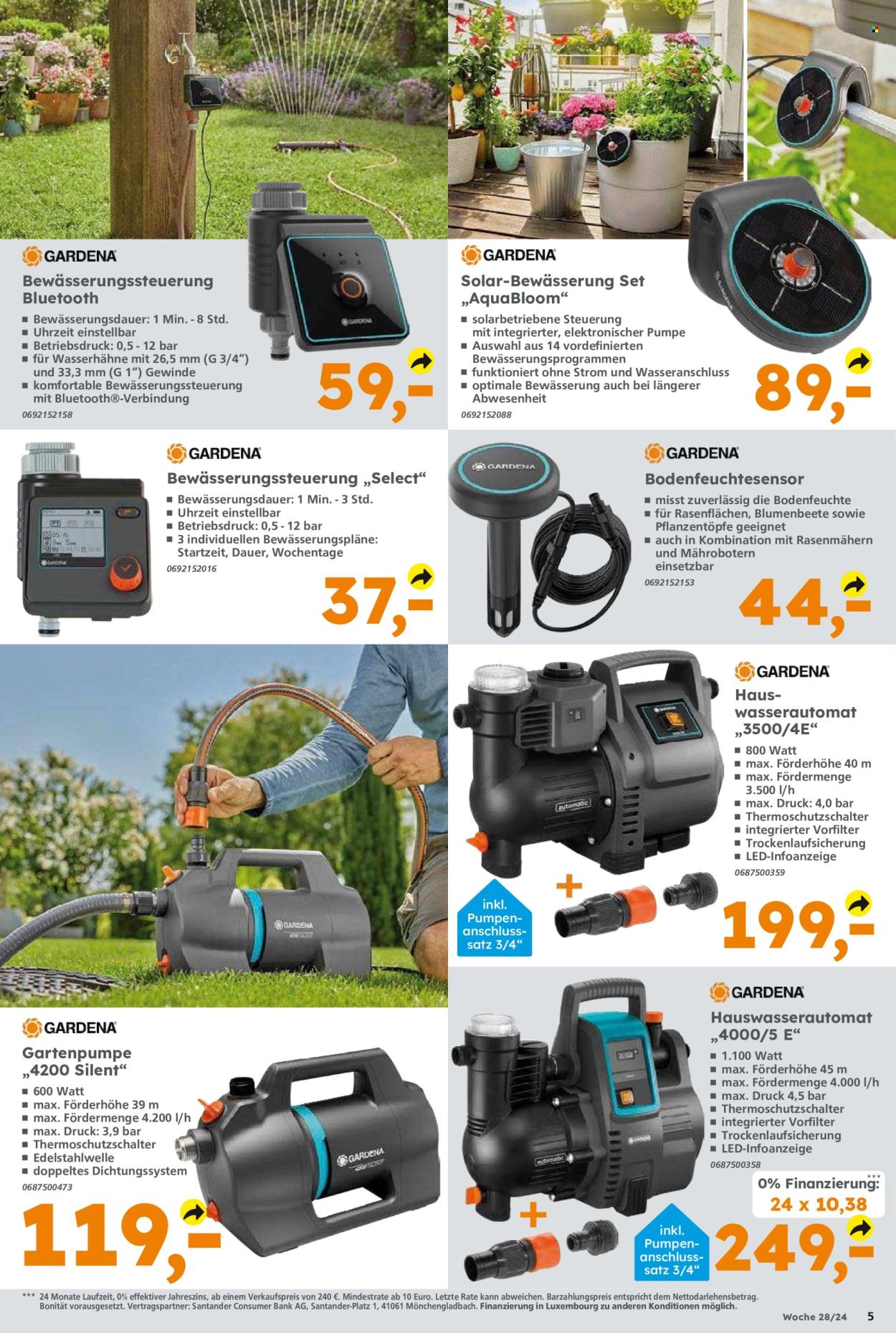 Globus Baumarkt Prospekte  - 8.07.2024 - 13.07.2024. Seite 5