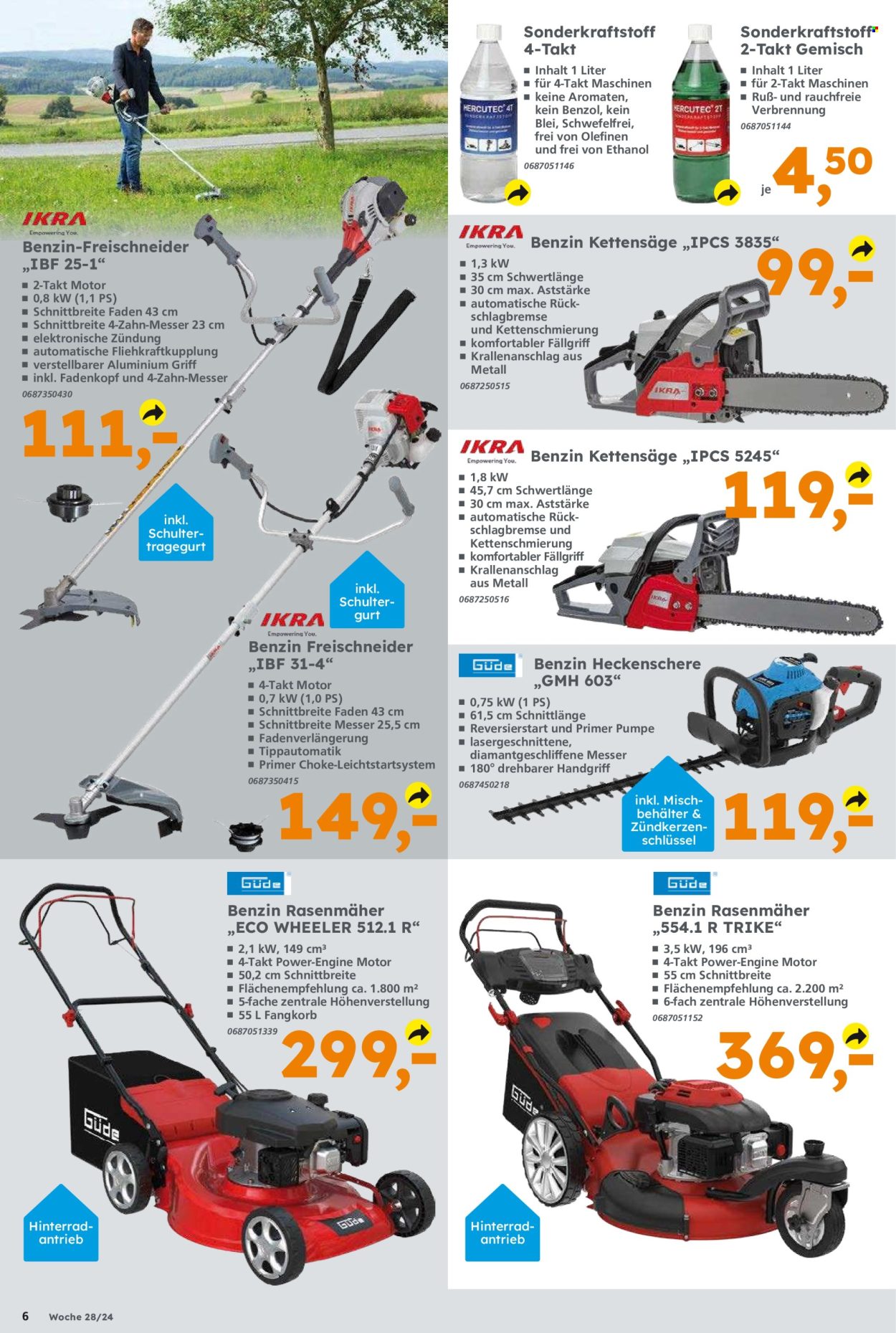 Globus Baumarkt Prospekte  - 8.07.2024 - 13.07.2024. Seite 6