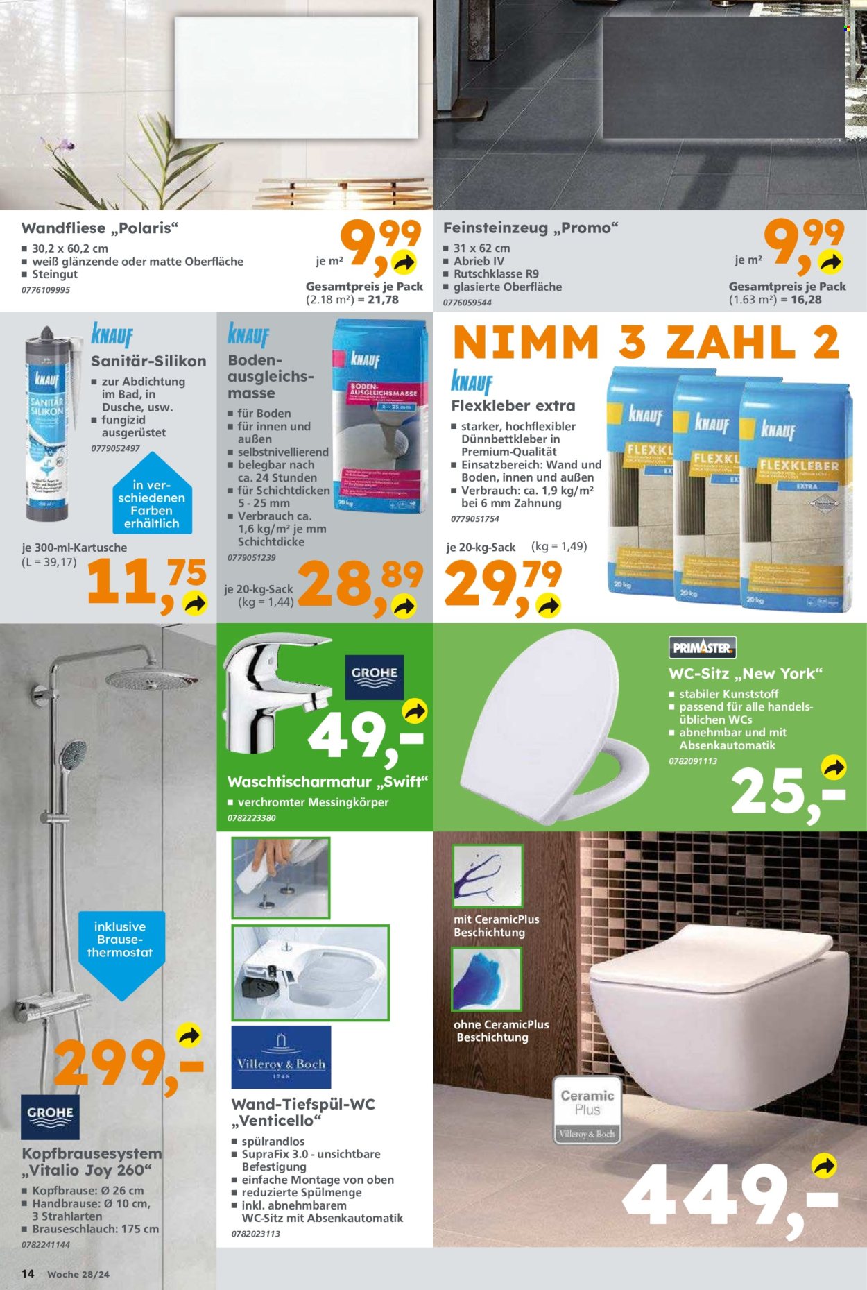 Globus Baumarkt Prospekte  - 8.07.2024 - 13.07.2024. Seite 14