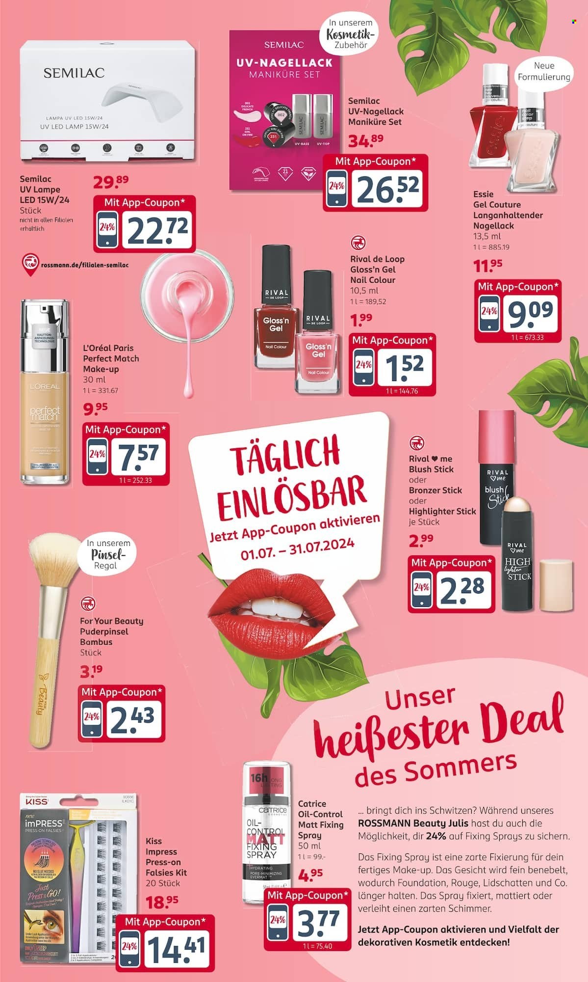 Leták Rossmann. Strana 3