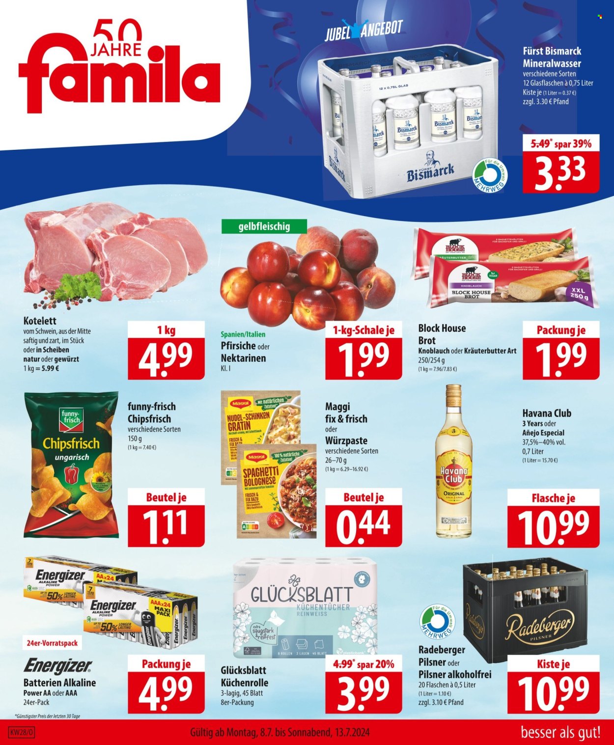 famila Prospekte  - 8.07.2024 - 13.07.2024. Seite 1