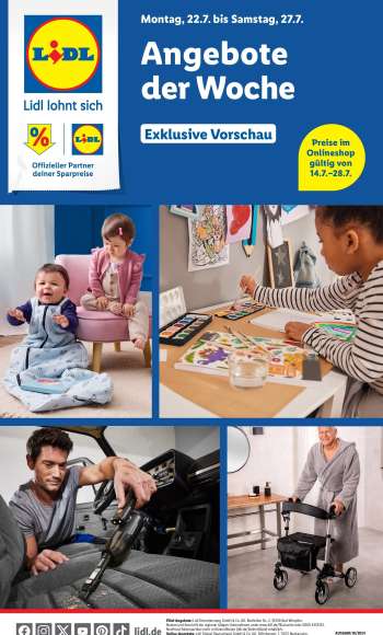 Prospekte Lidl - 22.07.2024 - 27.07.2024.