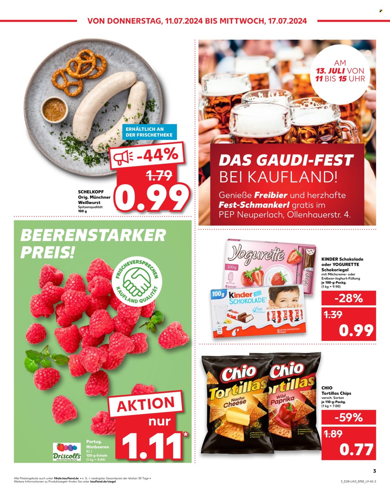 Kaufland Prospekte  - 11.07.2024 - 17.07.2024. Seite 3