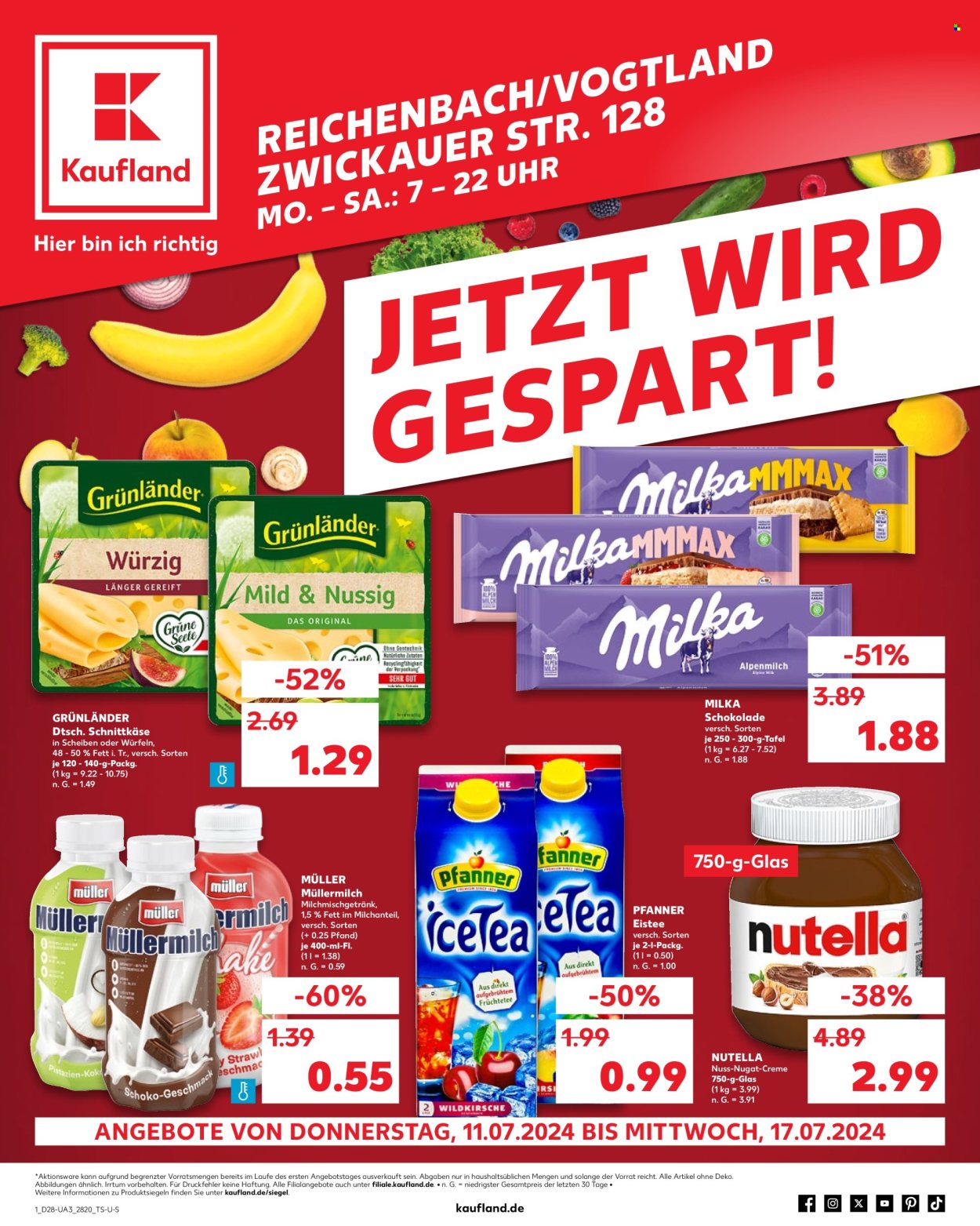 Kaufland Prospekte  - 11.07.2024 - 17.07.2024. Seite 1