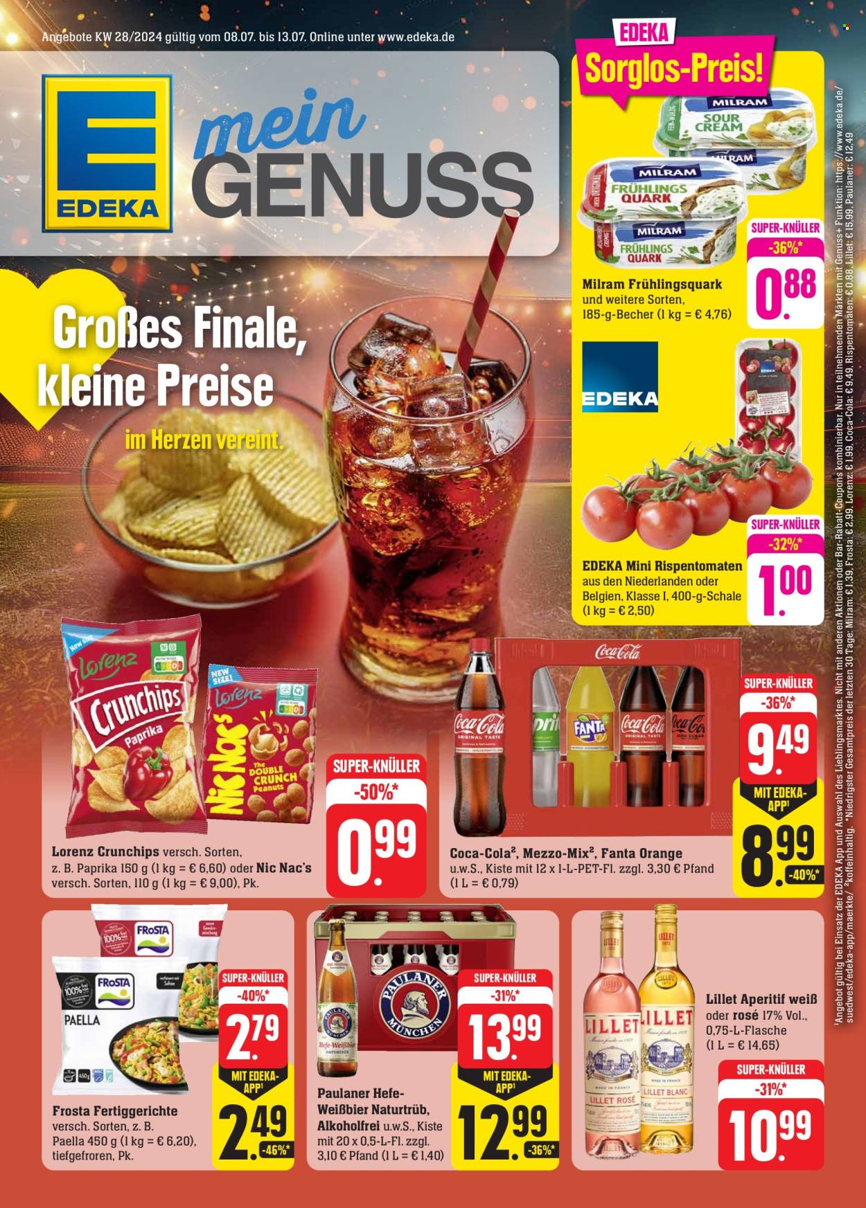 Edeka Prospekte  - 8.07.2024 - 13.07.2024. Seite 1