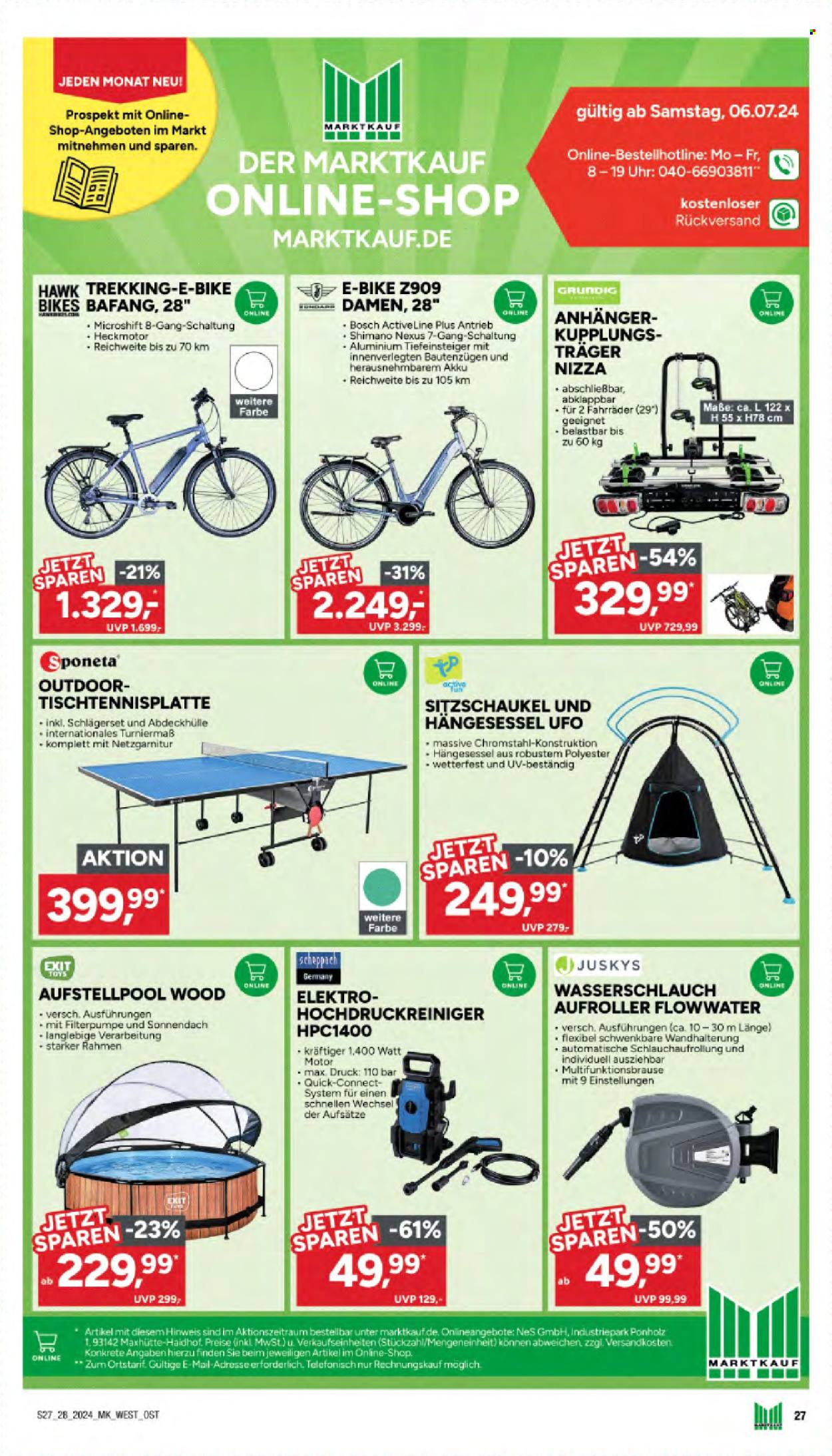 Marktkauf Prospekte  - 8.07.2024 - 13.07.2024. Seite 27