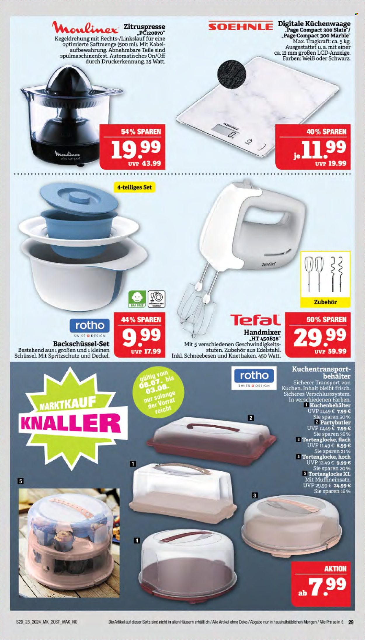 Marktkauf Prospekte  - 8.07.2024 - 13.07.2024. Seite 29