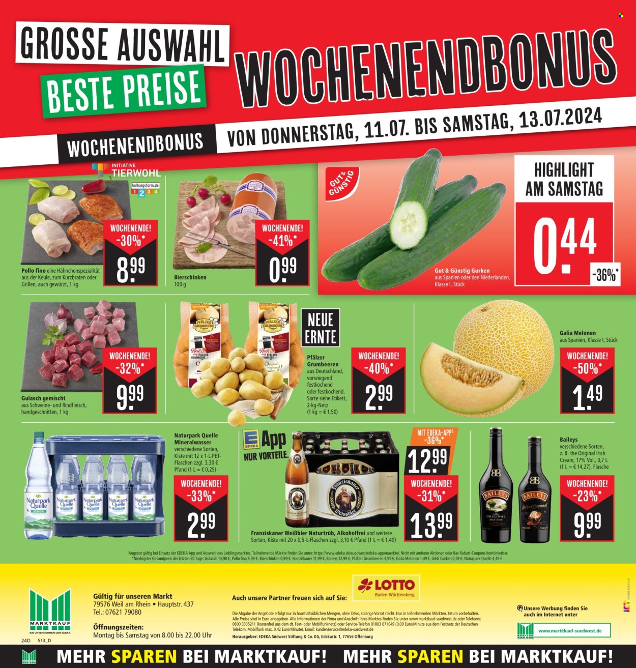 Marktkauf Prospekte  - 8.07.2024 - 13.07.2024. Seite 28
