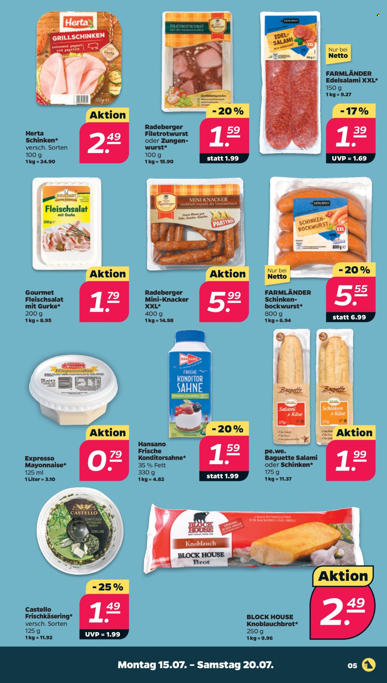 Netto Prospekte  - 15.07.2024 - 20.07.2024. Seite 5