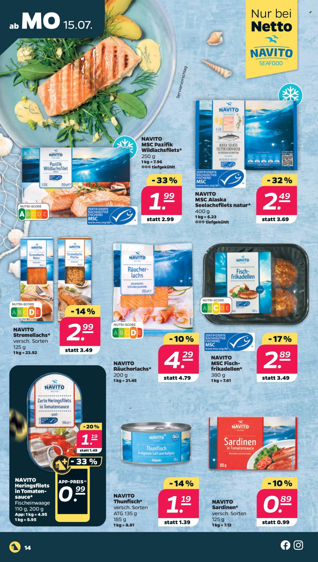 Netto Prospekte  - 15.07.2024 - 20.07.2024. Seite 14