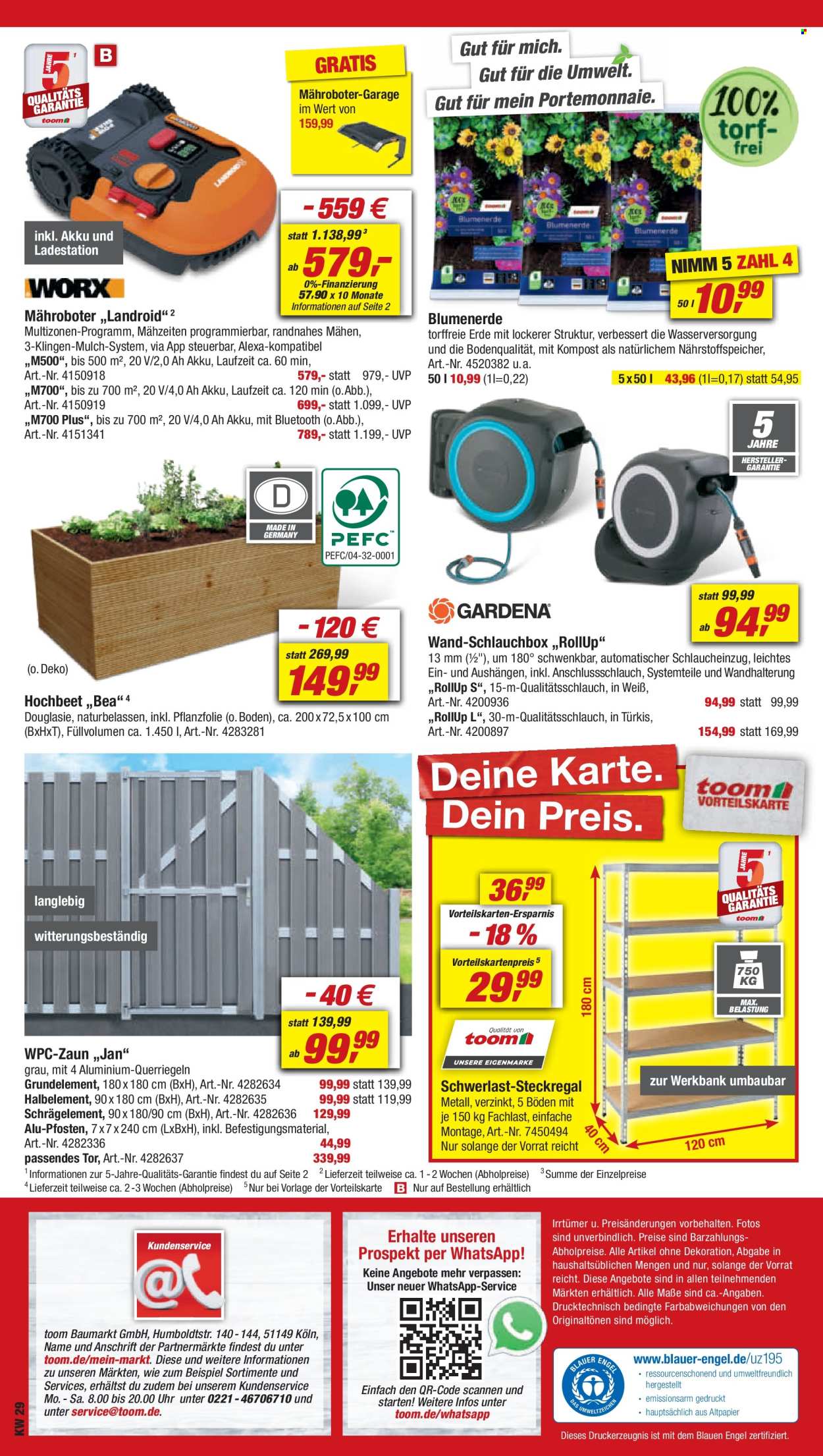 toom Baumarkt Prospekte  - 13.07.2024 - 19.07.2024. Seite 20