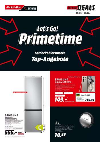 Prospekte MediaMarkt - 8.07.2024 - 20.07.2024.